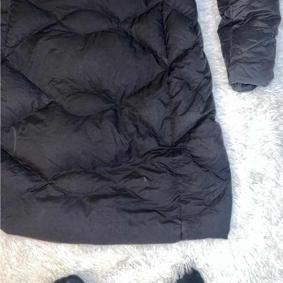 The North Face Dark Gray / Black 550 Down Full Length Winter Coat size Smalll - Picture 7 of 8